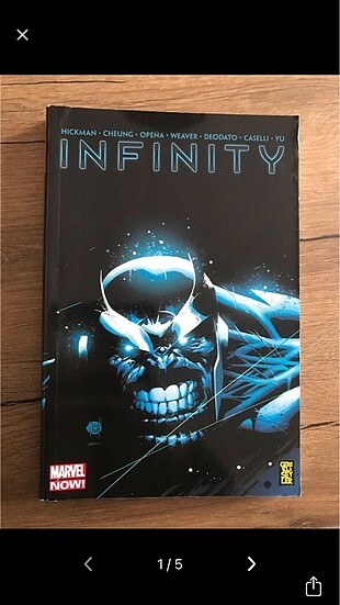 MARVEL infinity çizgi roman gerekli şeyler