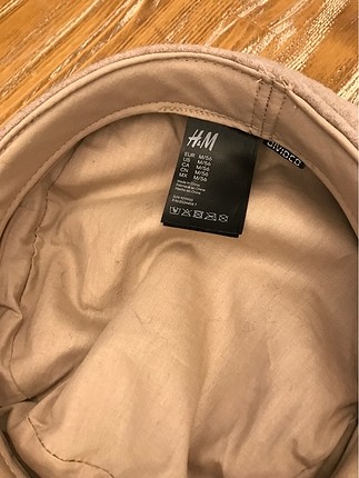 H&M H&M bej kasket tipi şapka