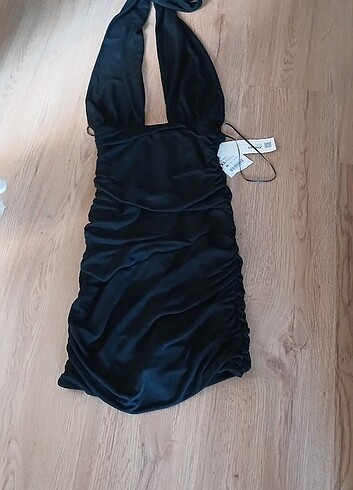 xs Beden siyah Renk Zara elbise