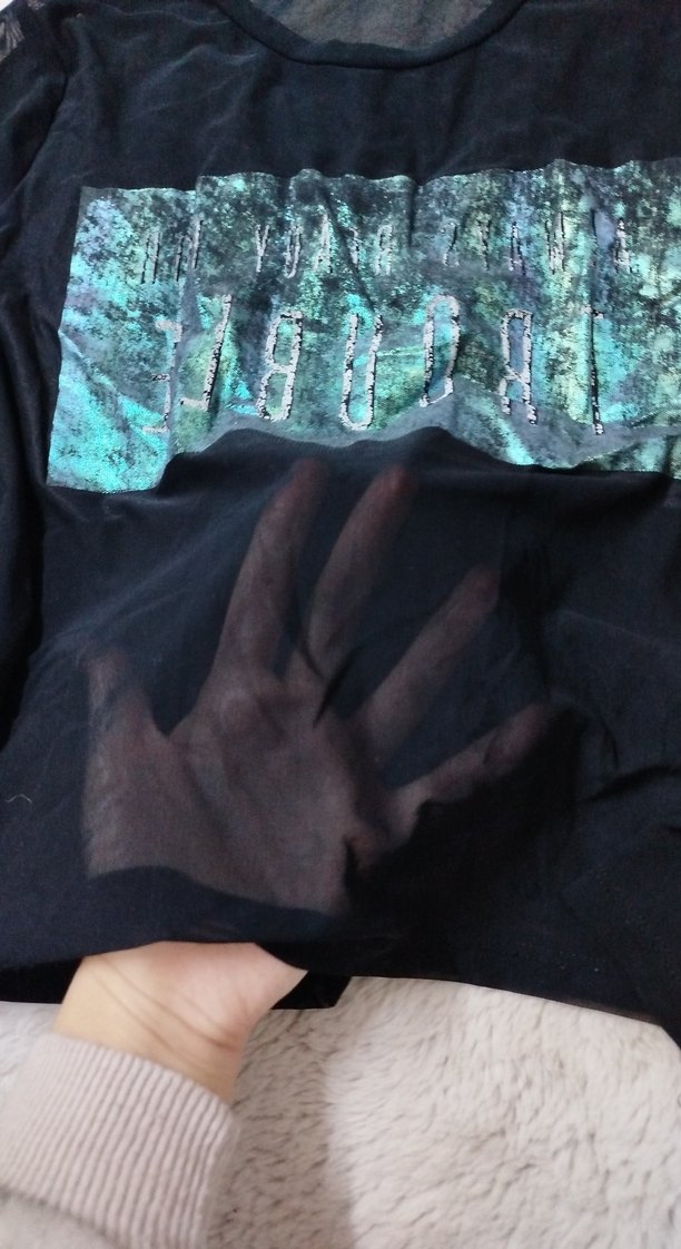 transparan tshirt - Görsel 3