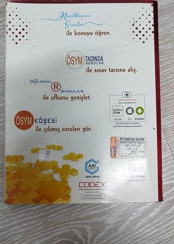 AYT Matematik Soru Bankası - ÜçDörtBeş - Görsel 2