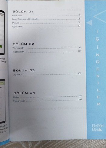 AYT Matematik Soru Bankası - ÜçDörtBeş - Görsel 3