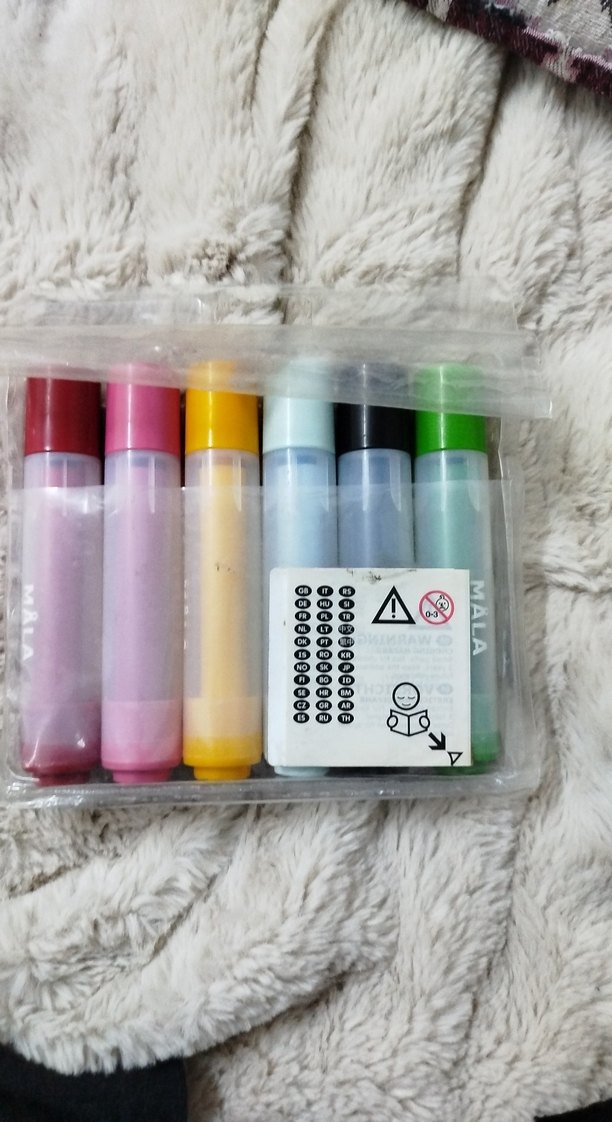 MÅLA Pastel Renkli 6'lı Kalem Set - Görsel 2