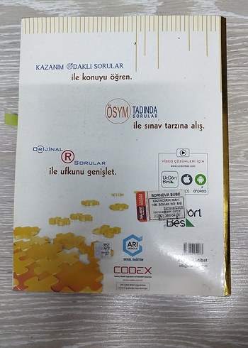 Üçdörtbeş Yayınları AYT Tarih Soru Bankası 2022 Model - Görsel 2