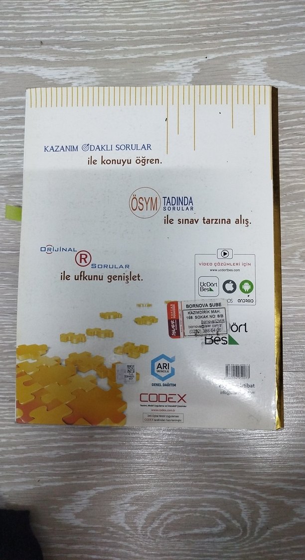 Üçdörtbeş Yayınları AYT Tarih Soru Bankası 2022 Model - Görsel 2