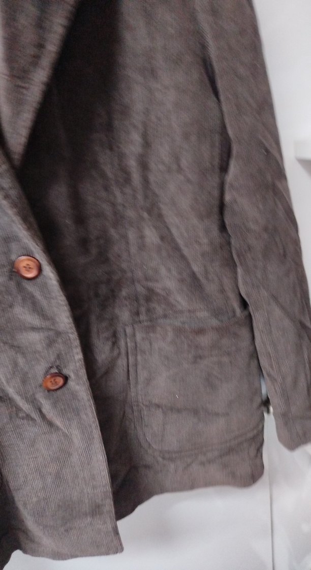 Süet Kahverengi Blazer - Görsel 2