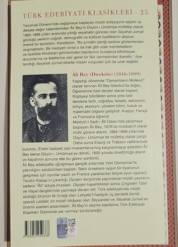 Ali bey seyahat jurnali