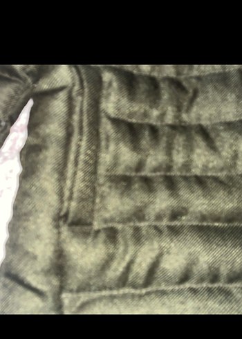 Haki erkek Kaban Kapüşonlu - Görsel 2