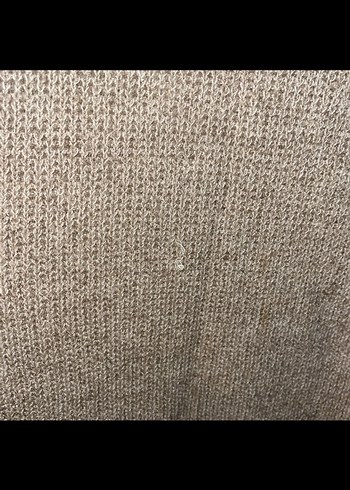 Bej Triko Boğazlı Kadın Kazak - Görsel 3