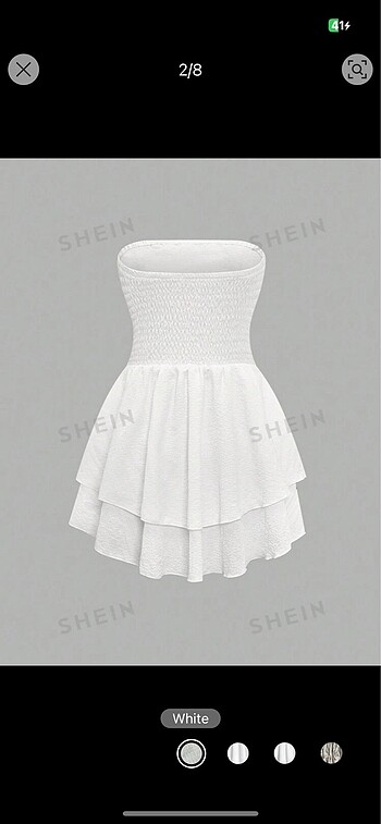xs Beden shein elbise mini