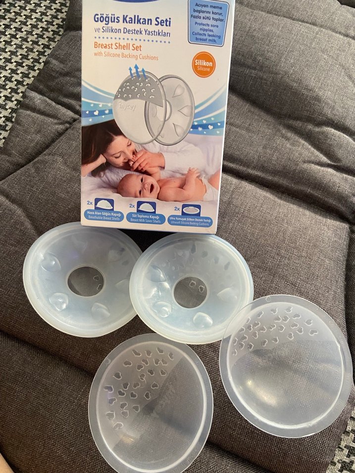 Mycey Göğüs Kalkan ve Silikon Destek Seti - Görsel 4