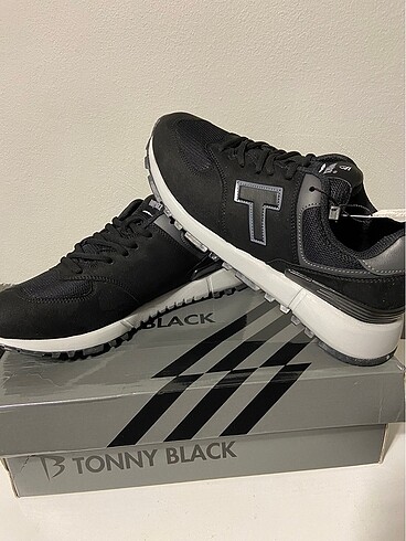 41 Beden siyah Renk Tonny Black Orijinal Unisex Sneaker