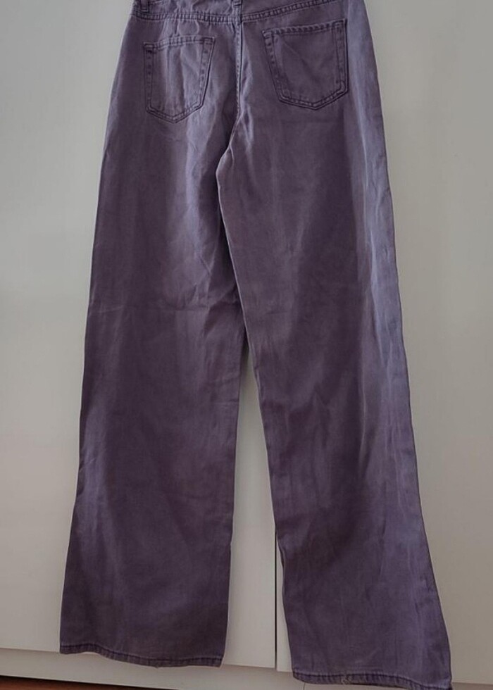 Lila palazzo pantolon - Görsel 2