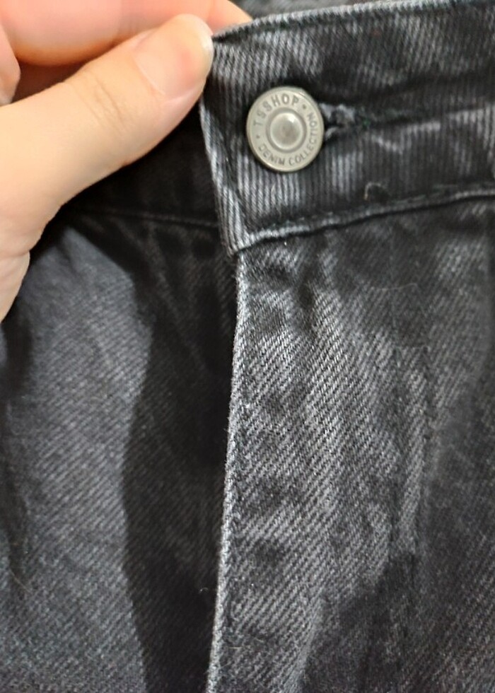 Yırtık palazzo jean - Görsel 3