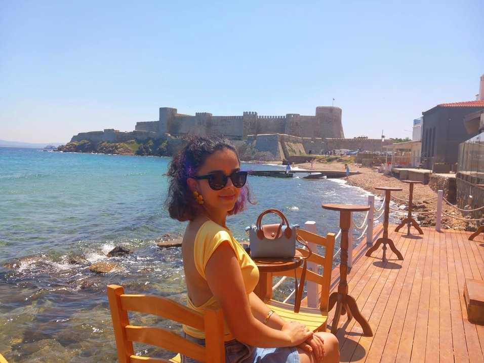 sırt dekolteli tişört - Görsel 2