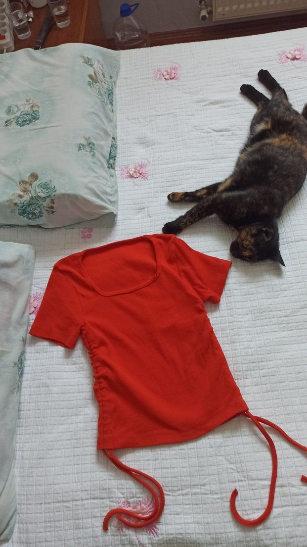 Kırmızı tişört - Görsel 2