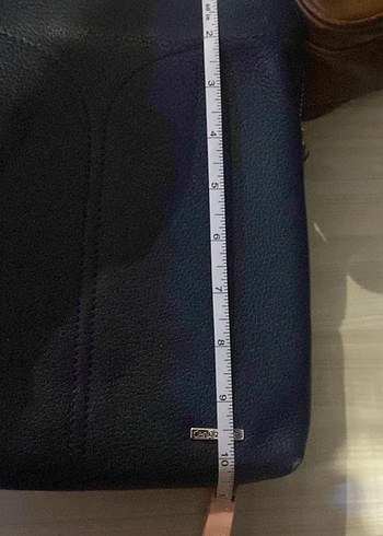 Erkek Lacivert Fermuarlı Omuz Çantası - Görsel 7