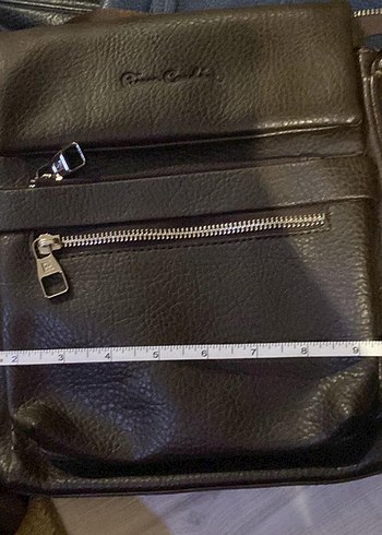 Kahverengi Fermuarlı Erkek Omuz Çantası - Görsel 5