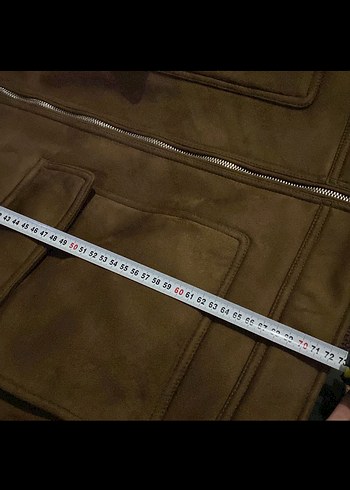 Kahverengi Süet Erkek mont - Görsel 8