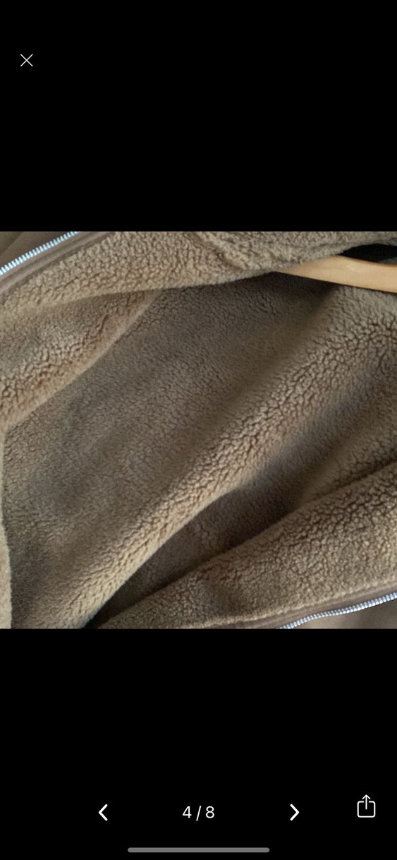 Kahverengi Süet Erkek mont - Görsel 4