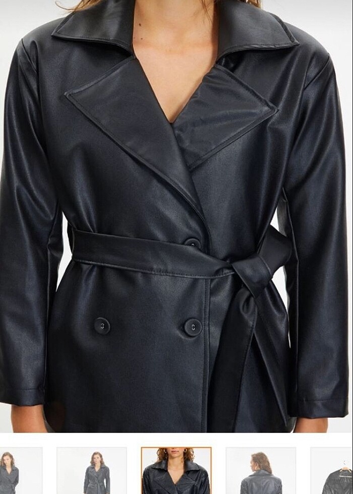 Kadın deri ceket - Görsel 2