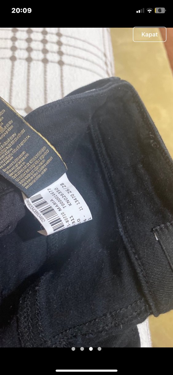 Kadın Siyah Normal Boy Düz Kesim Pantolon - Görsel 2