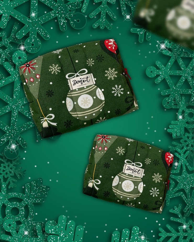 Yılbaşı konsept makyaj çantası - Görsel 2