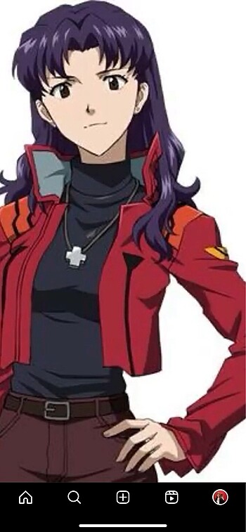 m Beden kırmızı Renk Misato cosplay ceket