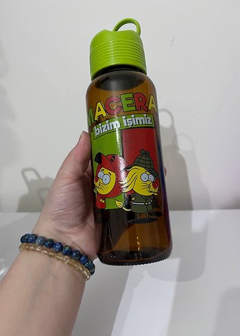 Renkli Yeşil matara - Görsel 2