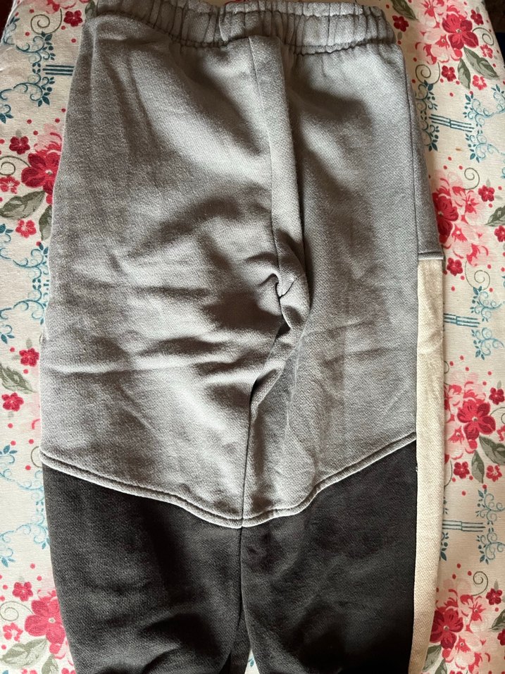 Zara Gri Pamuklu Rahat Kesim Eşofman Altı Erkek çocuk - Görsel 2