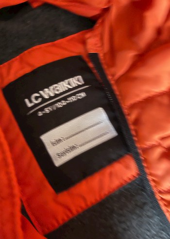 Turuncu Fermuarlı Erkek Çocuk Mont - Görsel 2