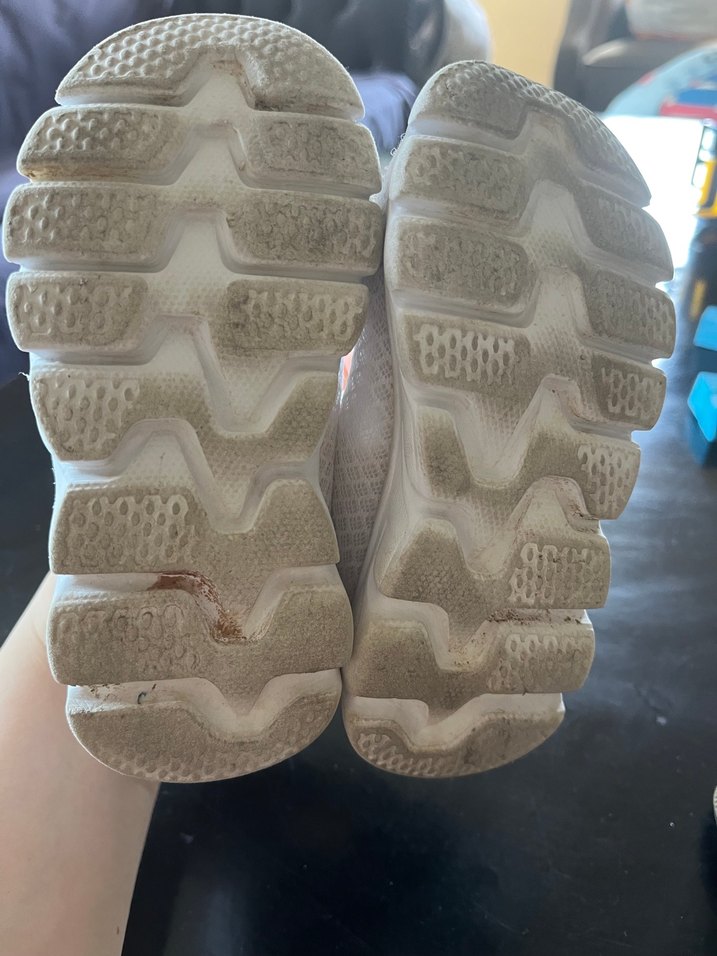 Erkek Çocuk Beyaz Cırt Cırtlı Spor Ayakkabı - Görsel 5