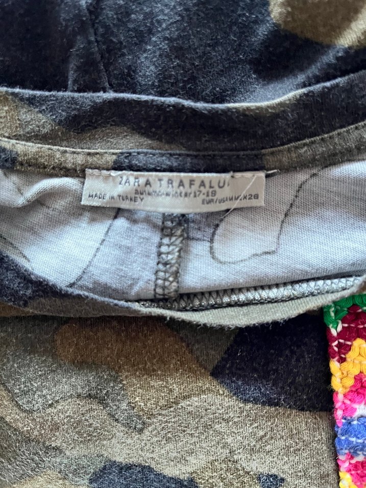 Askeri Desenli Tişört Zara - Görsel 2