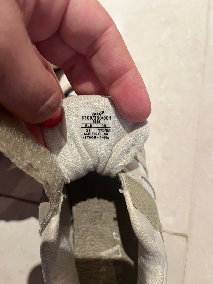 Zara erkek çocuk spor ayakkabı - Görsel 5