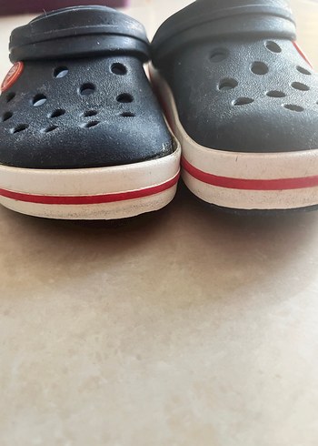 Erkek Çocuk Kırmızı Cırtlı Kauçuk Terlik C10 - Görsel 3