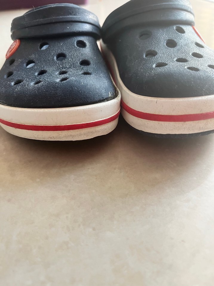 Erkek Çocuk Kırmızı Cırtlı Kauçuk Terlik C10 - Görsel 3