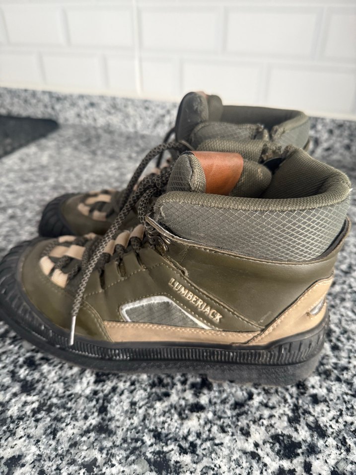 Kürk Detaylı Kamuflaj Erkek Outdoor Bot 37 numara - Görsel 3