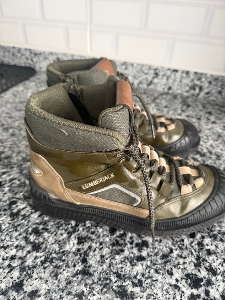 Kürk Detaylı Kamuflaj Erkek Outdoor Bot 37 numara - Görsel 5