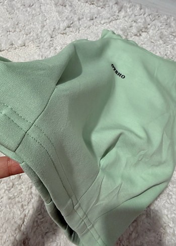 Yeşil Kapüşonlu Rahat Kadın Eşofman Takımı - Görsel 3