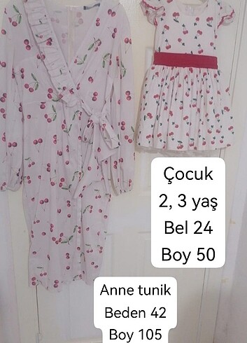 Diğer Anne kız elbise