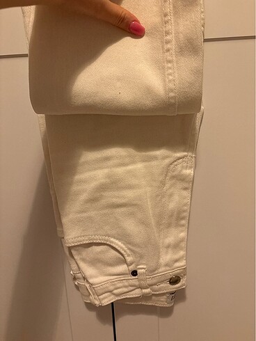 34 Beden beyaz Renk POEMA EKRU JEANS