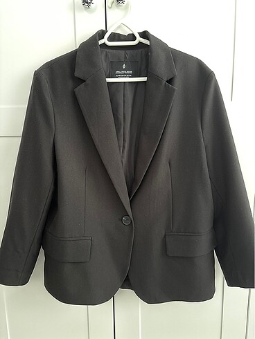 Stradivarius SİYAH BLAZER CEKET