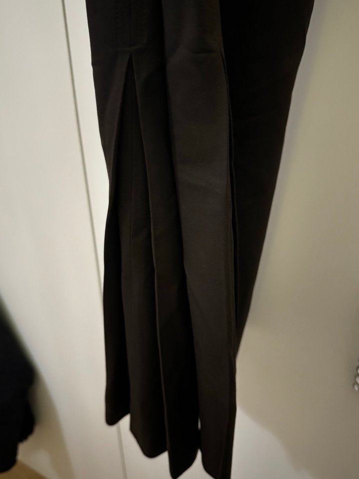 Siyah Midi Hamile Eteği - Görsel 4