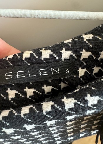 Siyah Triko Elbise - Görsel 3