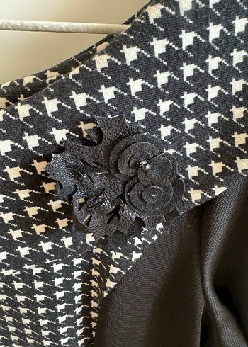 Siyah Triko Elbise - Görsel 2