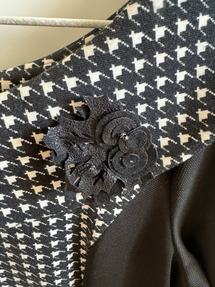 Siyah Triko Elbise - Görsel 2