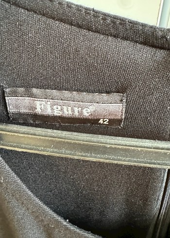 Siyah Piliseli Midi Kadın Triko Elbise - Görsel 4