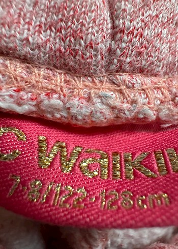 Trendy Pembe Örgü Kız Tayt - Görsel 5