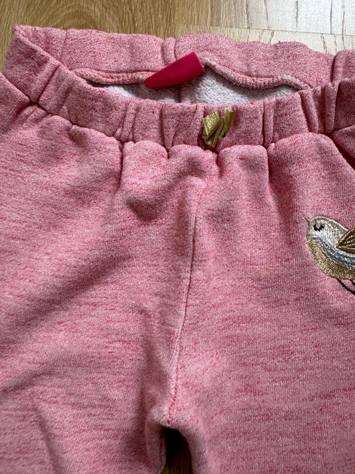 Trendy Pembe Örgü Kız Tayt - Görsel 3