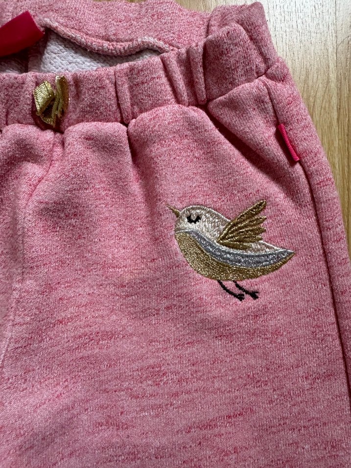 Trendy Pembe Örgü Kız Tayt - Görsel 2